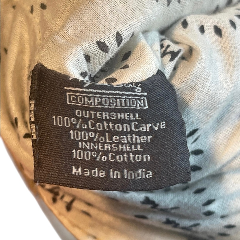 Myra Bag Crossbody Messenger Distressed Leather & Canvas Shoulder Handbag Purse - Picture 7 of 15